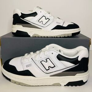 New Balance 550 White Black Rain Cloud GSB550CA 7.5W / 6Y NEW